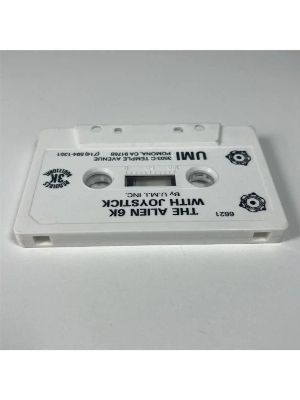The Alien 6K UMI 6621 Commodore VIC-20 Cassette w/ Instructions 1981 Rare